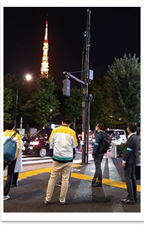 写真：東京タワーまであと少し
