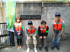 左から榊原さん、村木さん、山科さん、福元さん