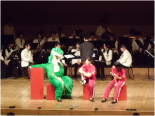 日本大学第二中学・高等学校学生による演劇